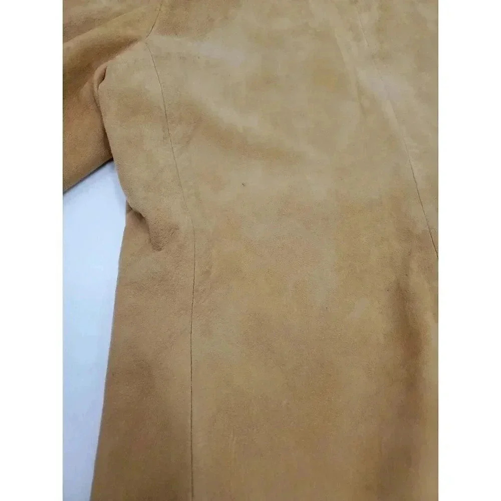 Vintage Golden Bear Suede Leather Jacket Men's Size 16 Made in USA - Picture 12 of 13